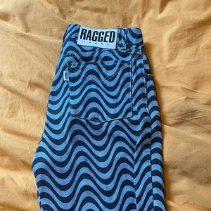 Ragged priest wave jeans